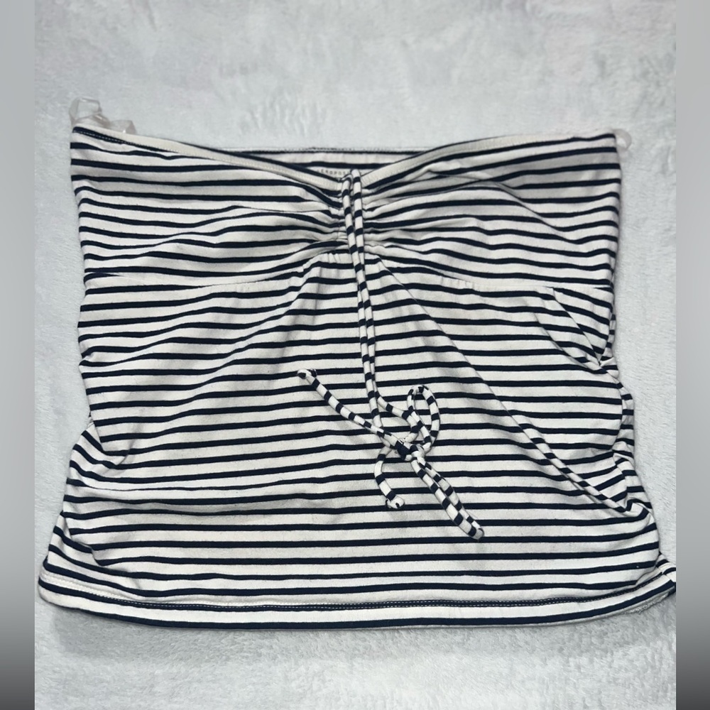 Aeropostale Seriously Soft Womens/Juniors Striped Tube Top W/Straps Y2K Size XL